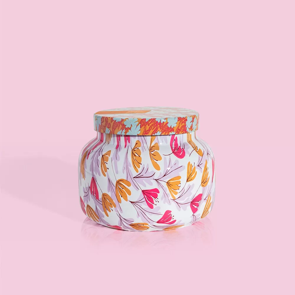 19oz Pattern Play Candle Tin, Pineapple Flower | Capri Blue