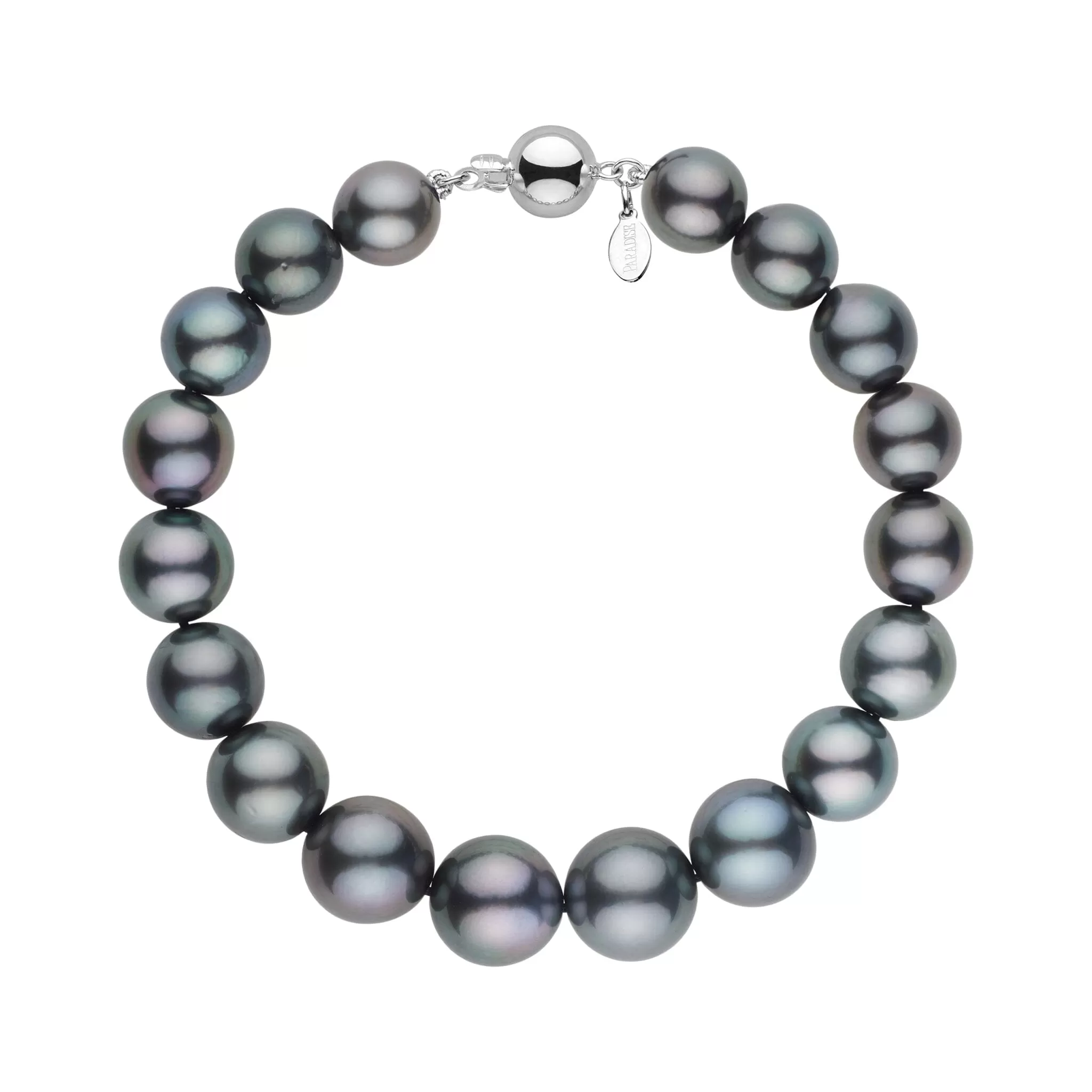 8.1-10.4 mm AA /AAA Tahitian Round Pearl Bracelet