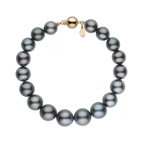 8.1-10.4 mm AA /AAA Tahitian Round Pearl Bracelet