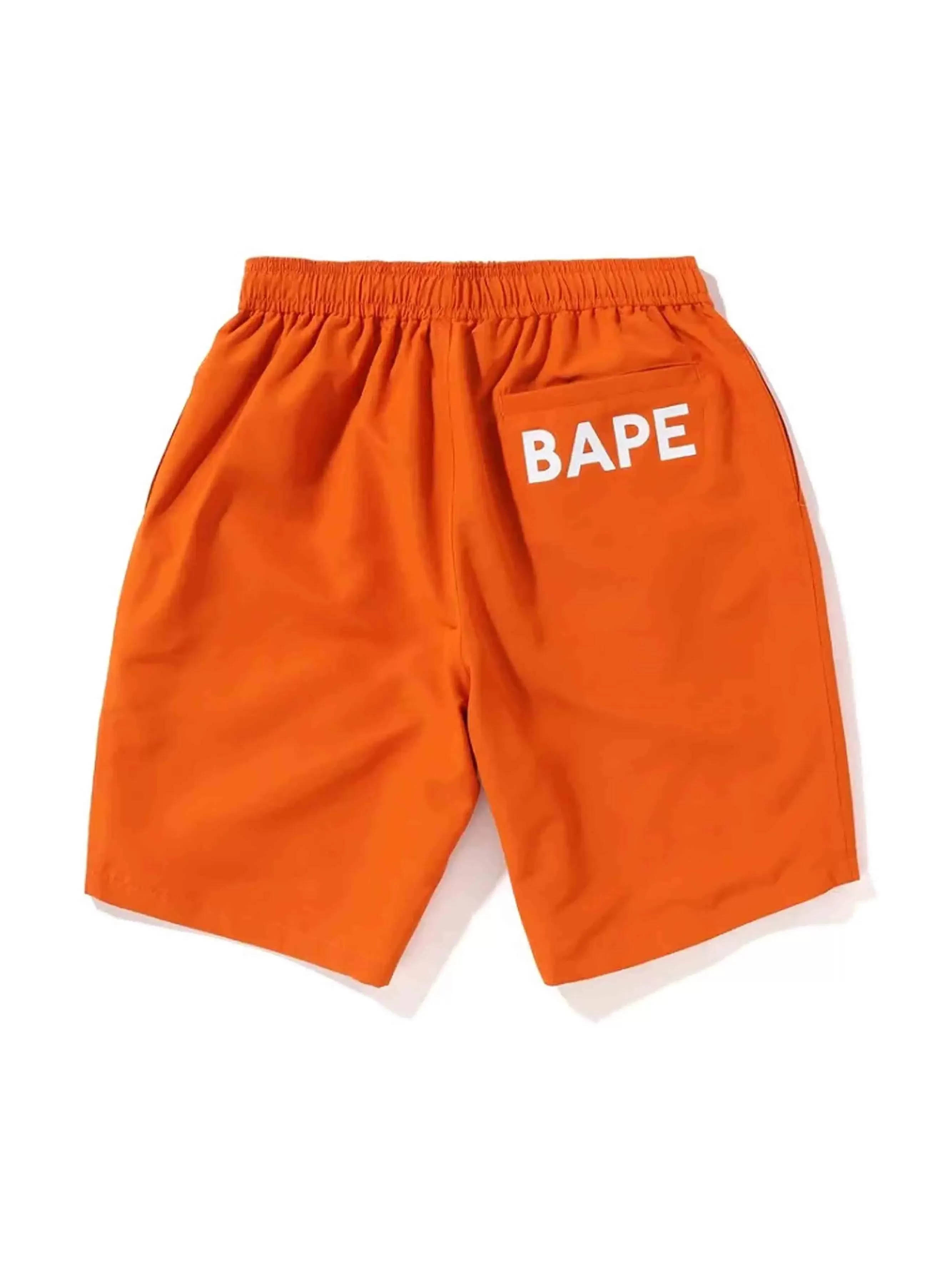 A Bathing Ape Beach Shorts Orange