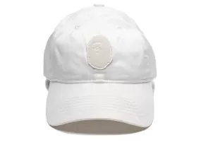 A Bathing Ape Tonal Solid Camo Cap in Ivory