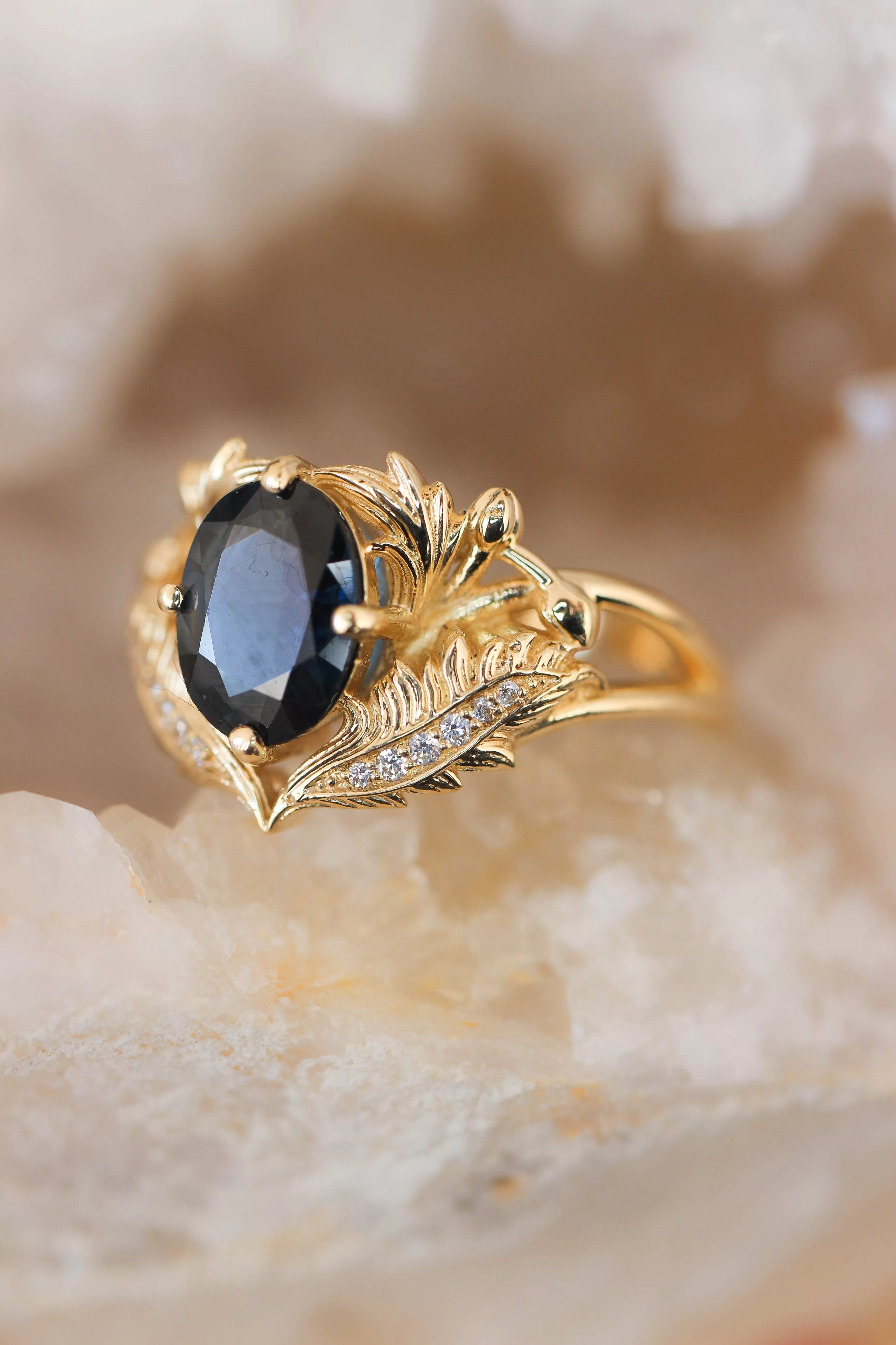 Adonis | oval gemstone setting