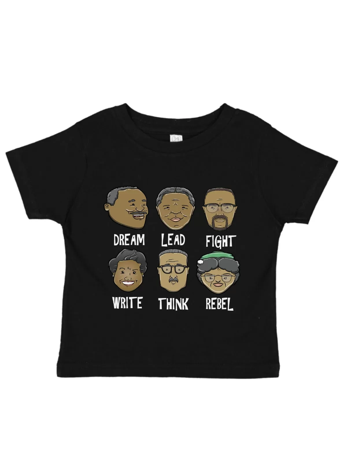 African American Activists Black History Shirt for Kids