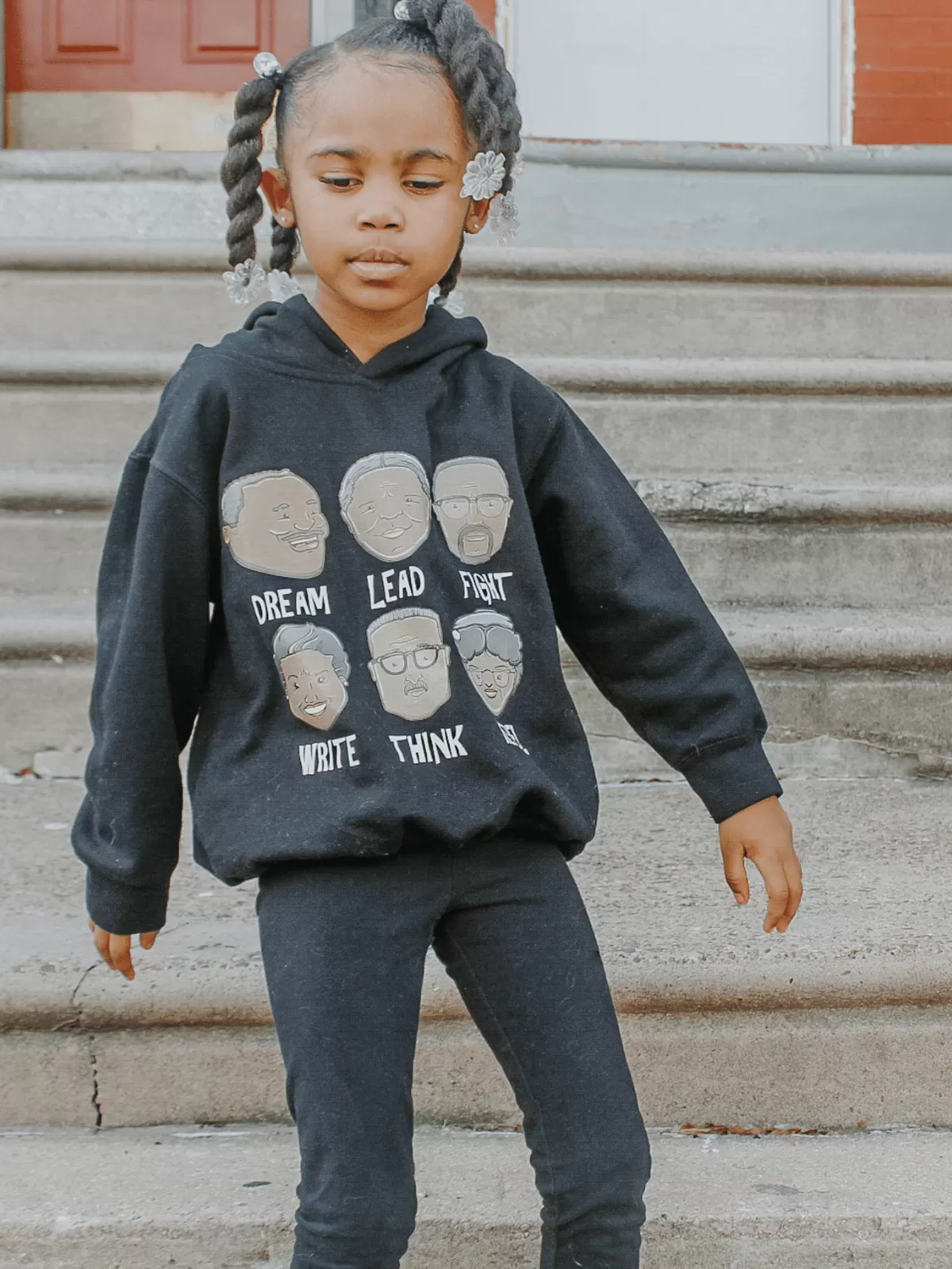 African American Activists Black History Shirt for Kids