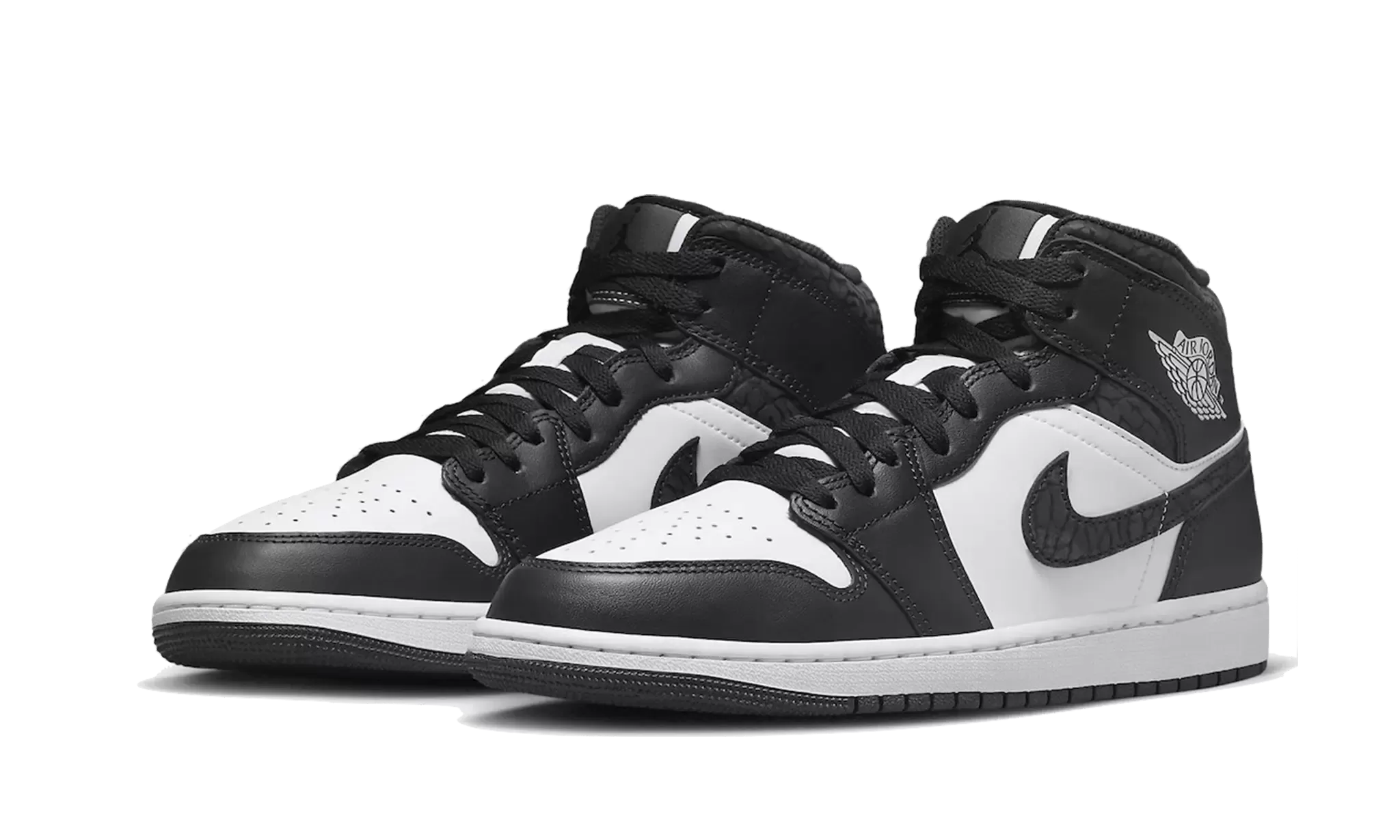 Air Jordan 1 Mid Black Elephant