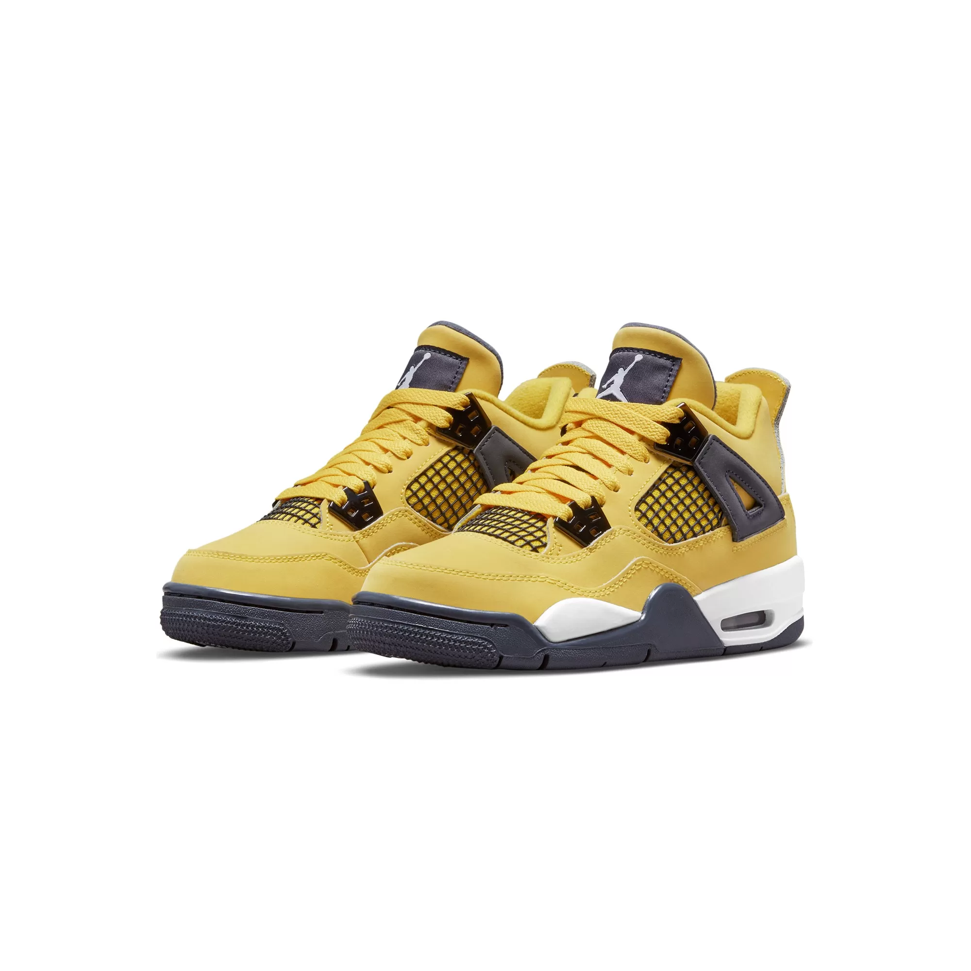 Air Jordan Kids 4 Retro Tour Yellow Shoes