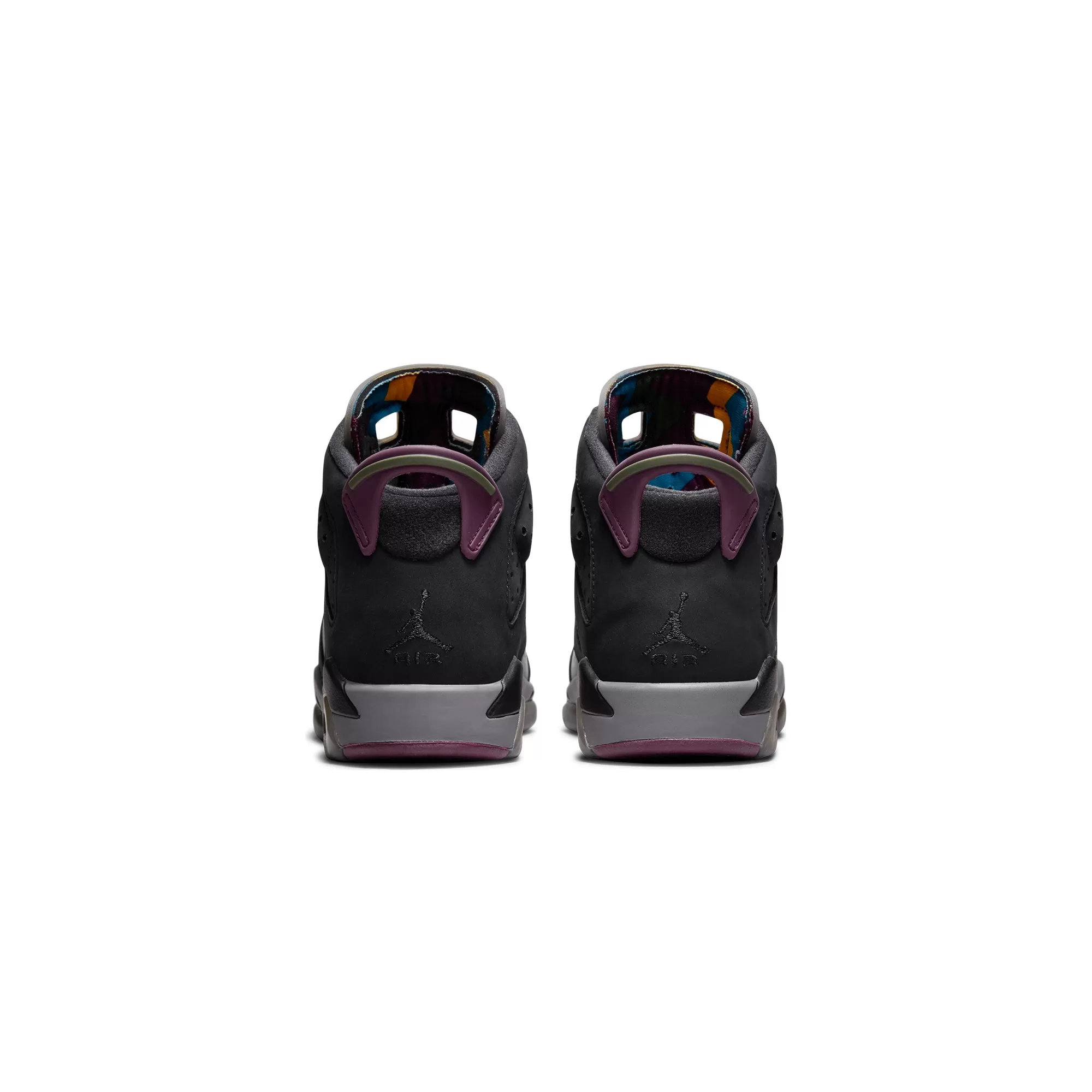 Air Jordan Kids 6 Retro GS Shoes 'Black/Bordeaux'