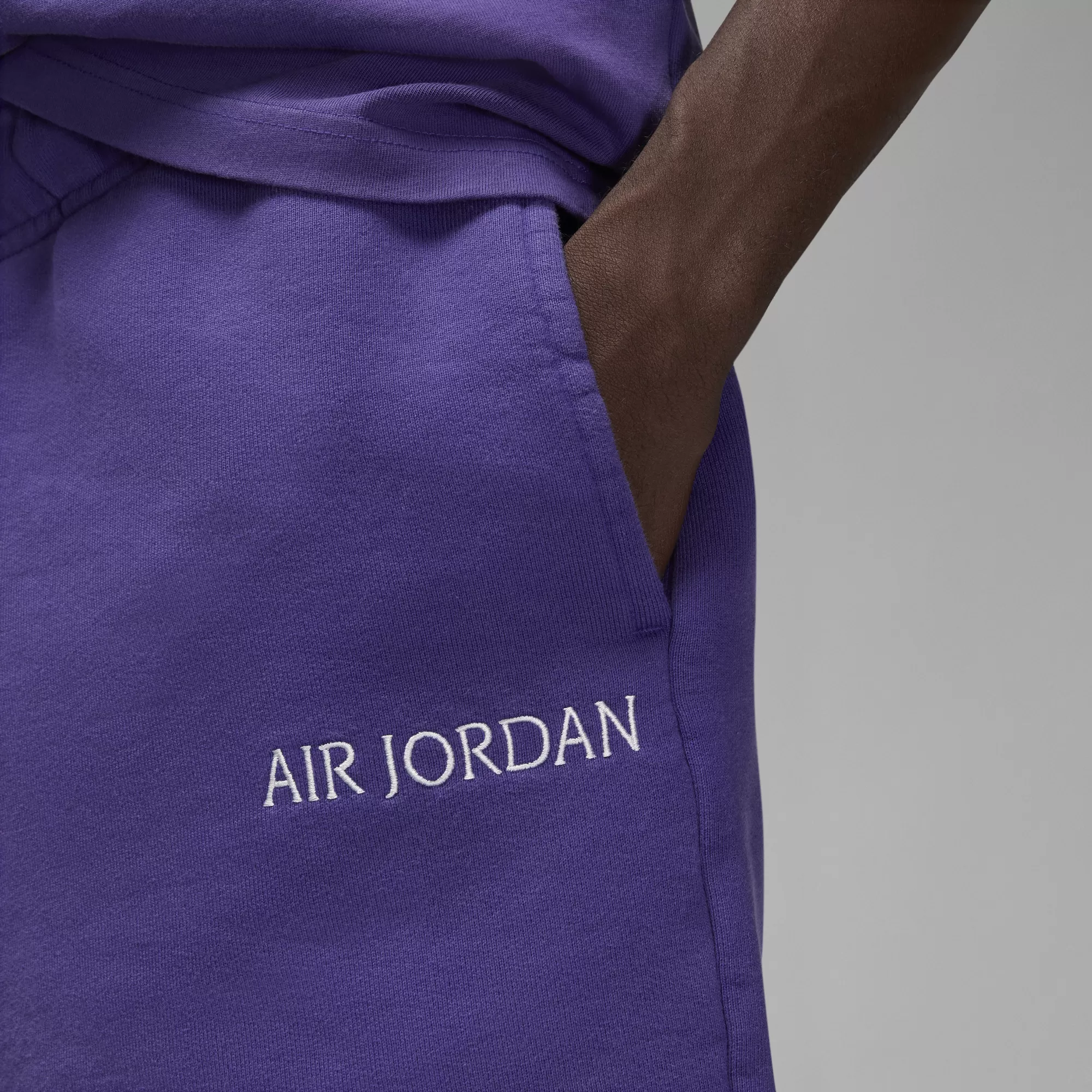 Air Jordan Mens Wordmark Fleece Shorts