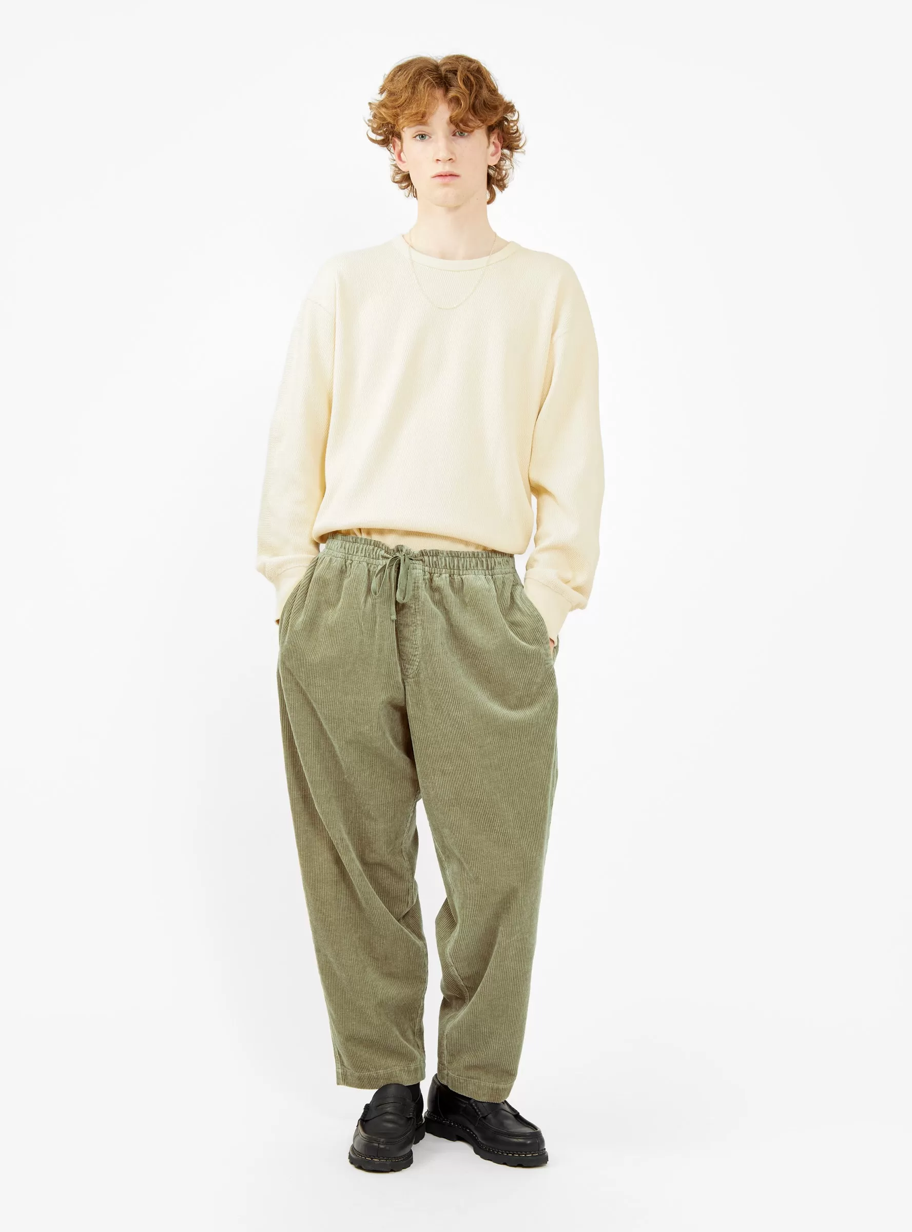 Alva Skate Corduroy Trousers Olive