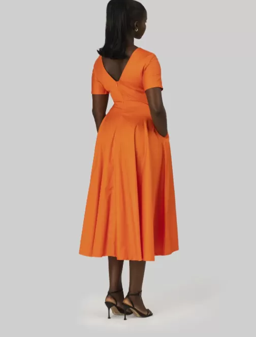 Amira dress II Midi dress with pockets