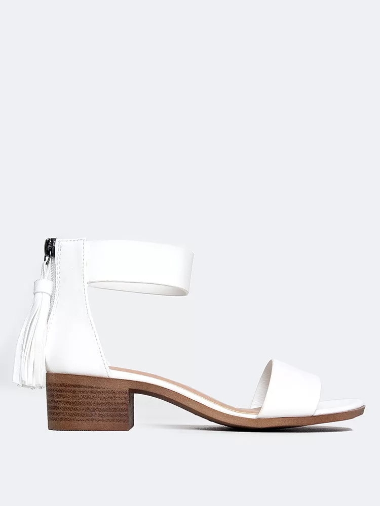 Ankle Strap Block Heel Sandal