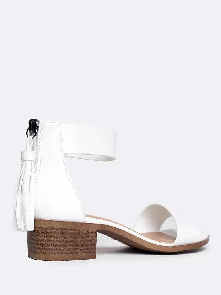 Ankle Strap Block Heel Sandal