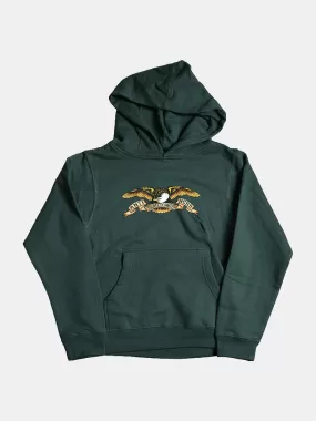 Anti Hero Eagle Youth Hood - Alpine Green