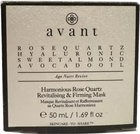 Avant Harmonious Rose Quartz Revitalising & Firming Mask 50ml