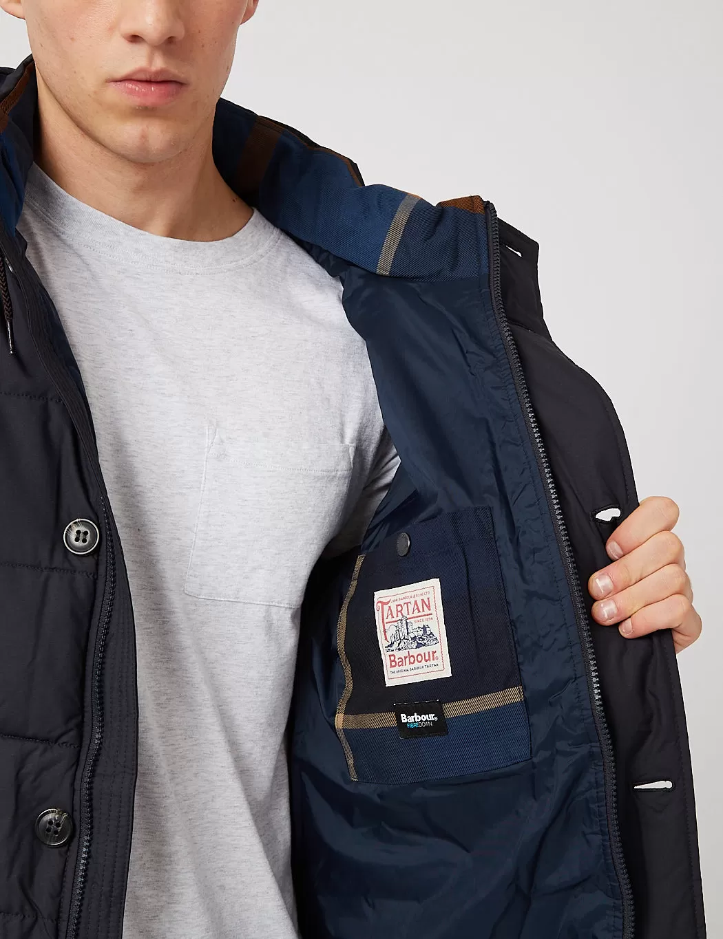 Barbour Mobury Quilted Jacket - Navy Blue/Midnight