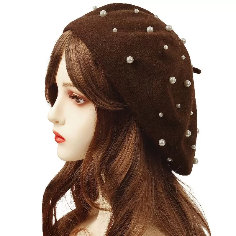 Beret Queen Texas (Light Khaki)