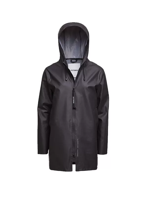 Black Lightweight Stockholm Raincoat