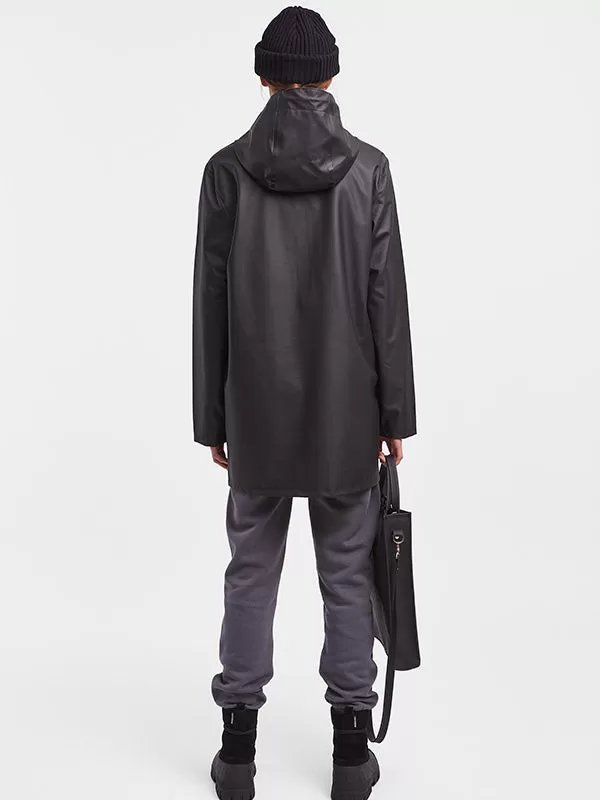 Black Lightweight Stockholm Raincoat