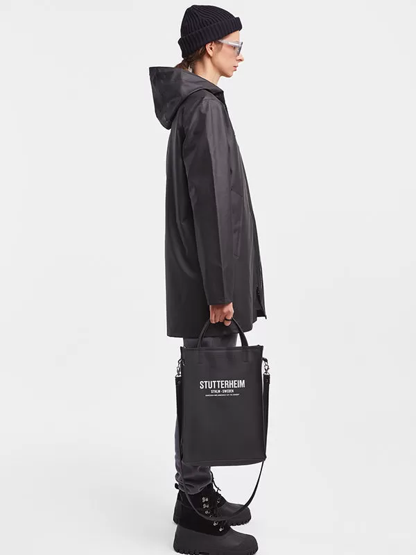 Black Lightweight Stockholm Raincoat