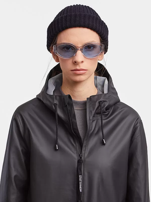 Black Lightweight Stockholm Raincoat