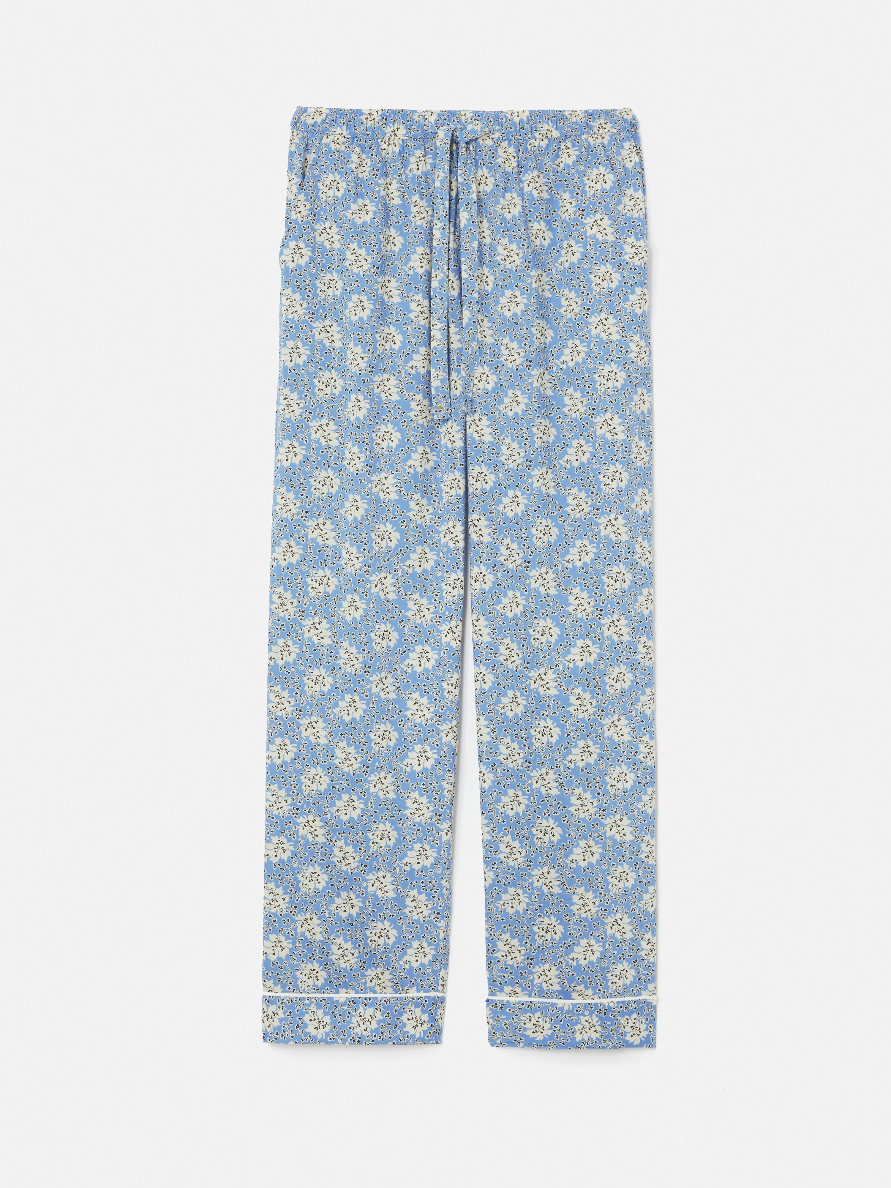 Block Leaf Pyjama | Blue