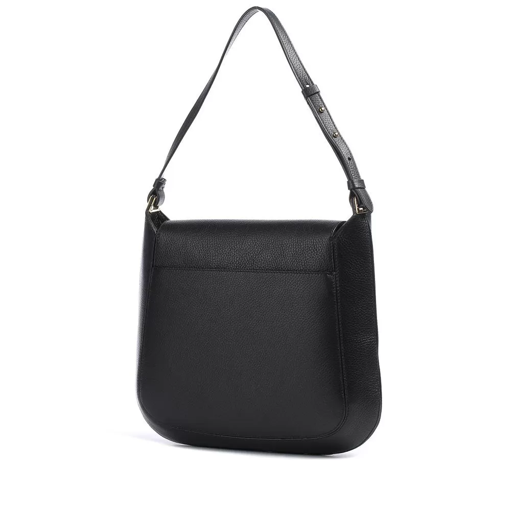 Borsa Donna a Spalla COCCINELLE in Pelle Nera Linea Cristhy