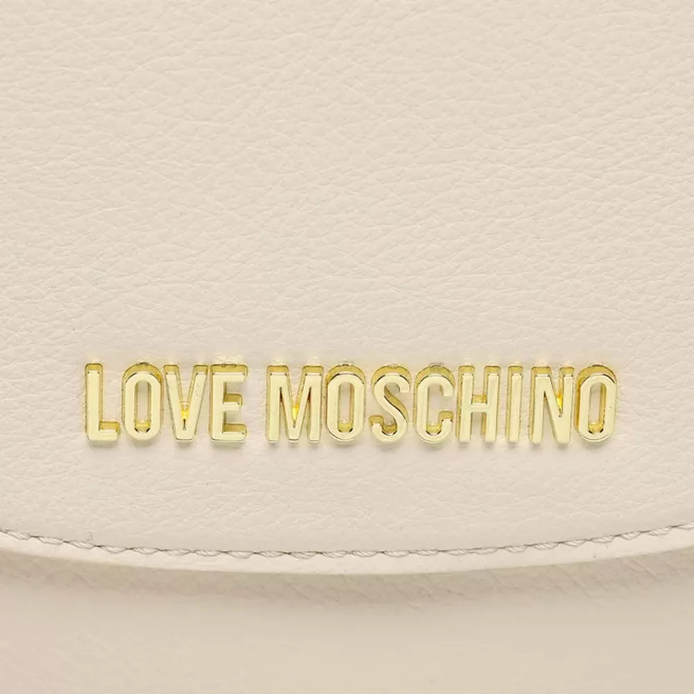 Borsa Donna a Spalla e Tracolla LOVE MOSCHINO color Avorio JC4087