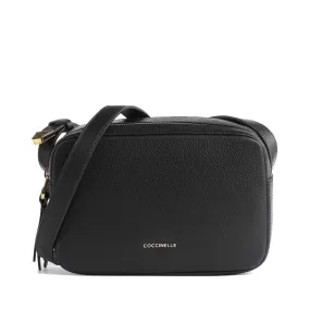 Borsa Donna a Tracolla COCCINELLE in Pelle linea Gleen colore Nero