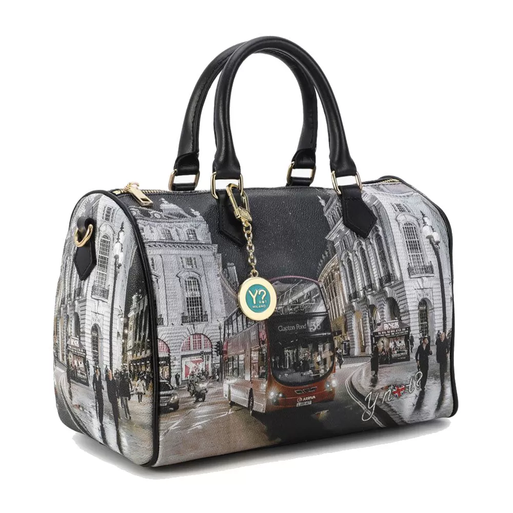 Borsa Donna Y NOT Bauletto Medio con Tracolla YES-318 London By Night