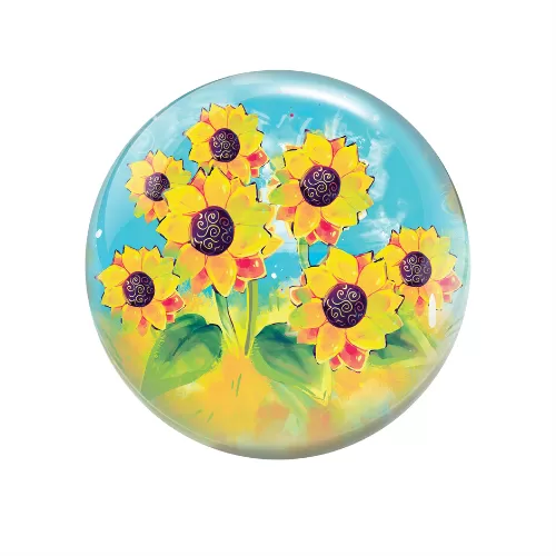 Brunswick Sunflower Viz-A-Ball Bowling Ball