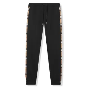 Burberry Checkford Black Sweatpants