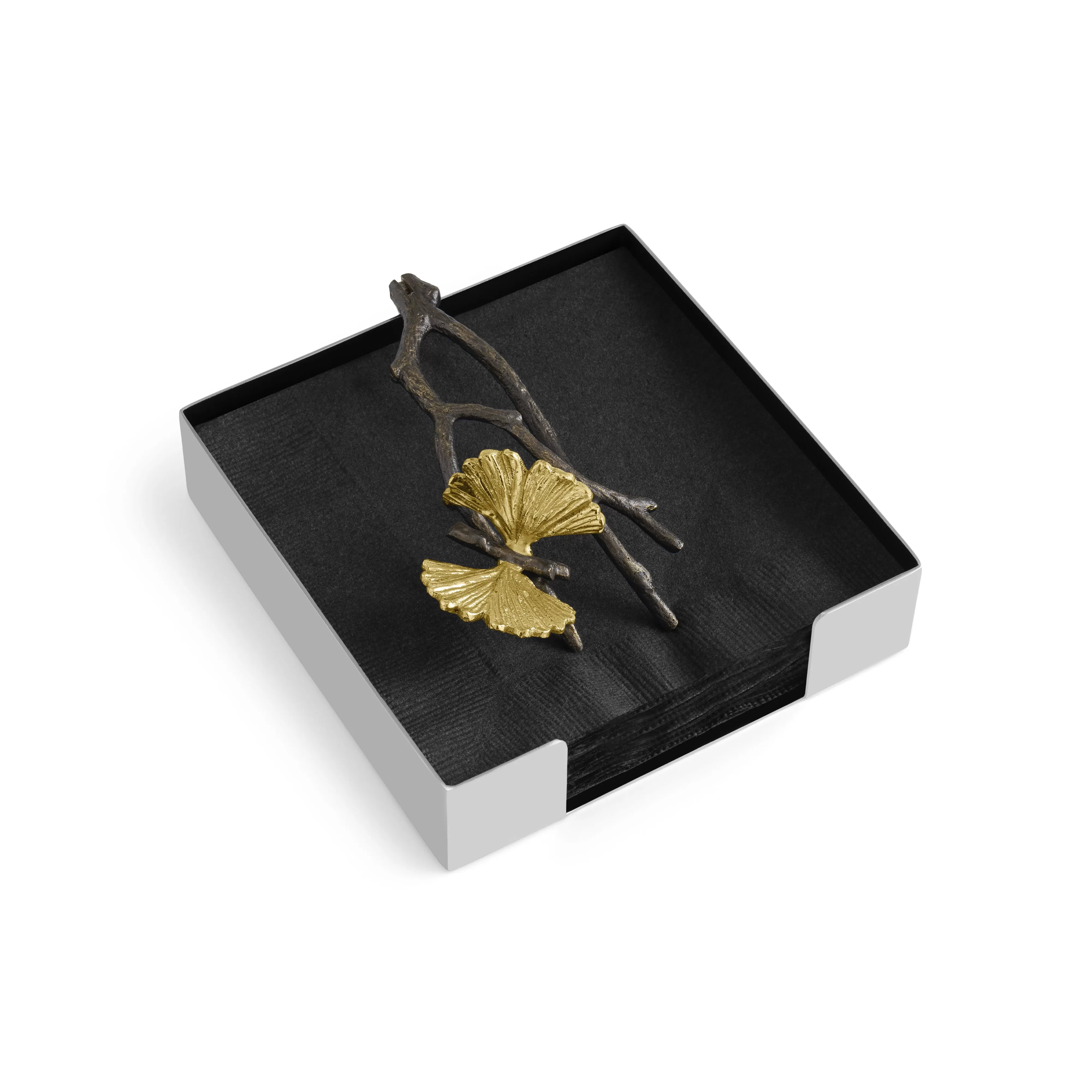 Butterfly Ginkgo Napkin Holder