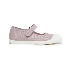 Canvas Mary Jane Sneakers in Lilac