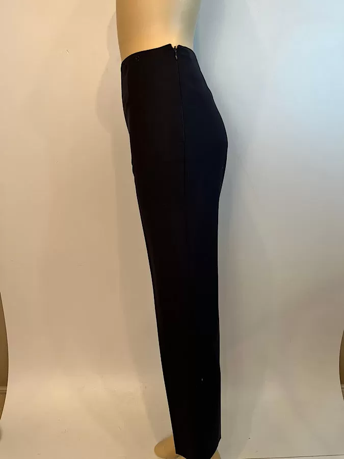 Chanel Black Trouser Pants US 4