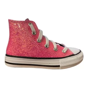 Converse girls' sneakers shoe Chuck Taylor All Star Glitter 672098C pink black