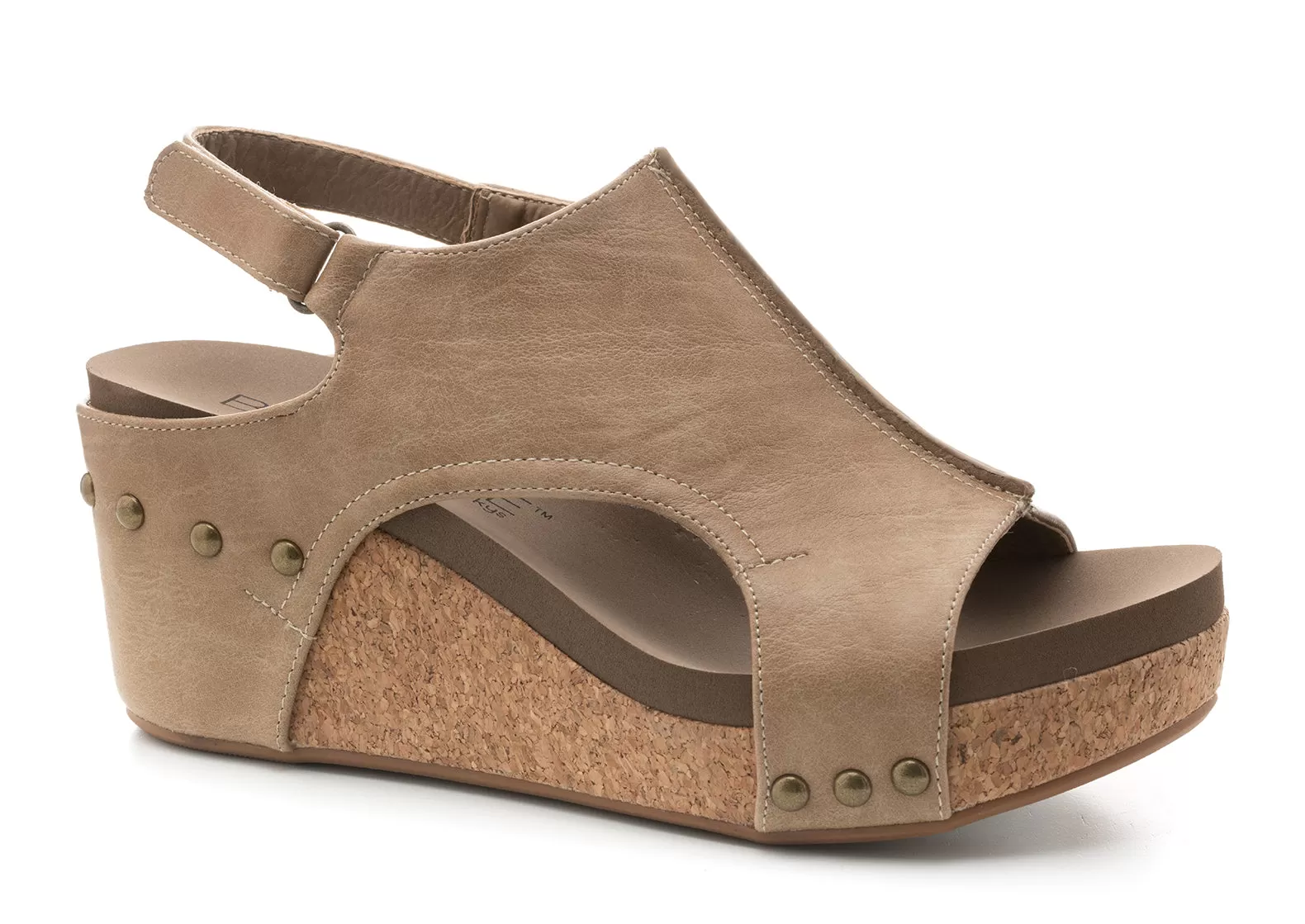 Corky's Carley Taupe Wedge