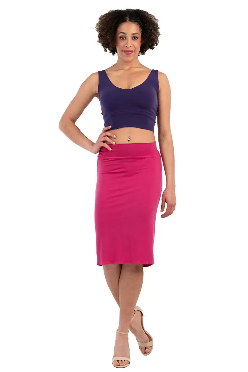 Crop Top with Cutout Twist Back