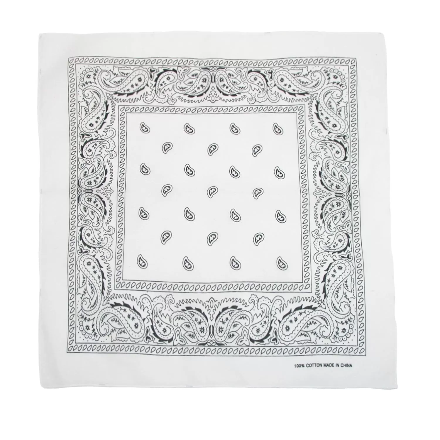 CTM® Cotton Paisley All-Purpose Bandana