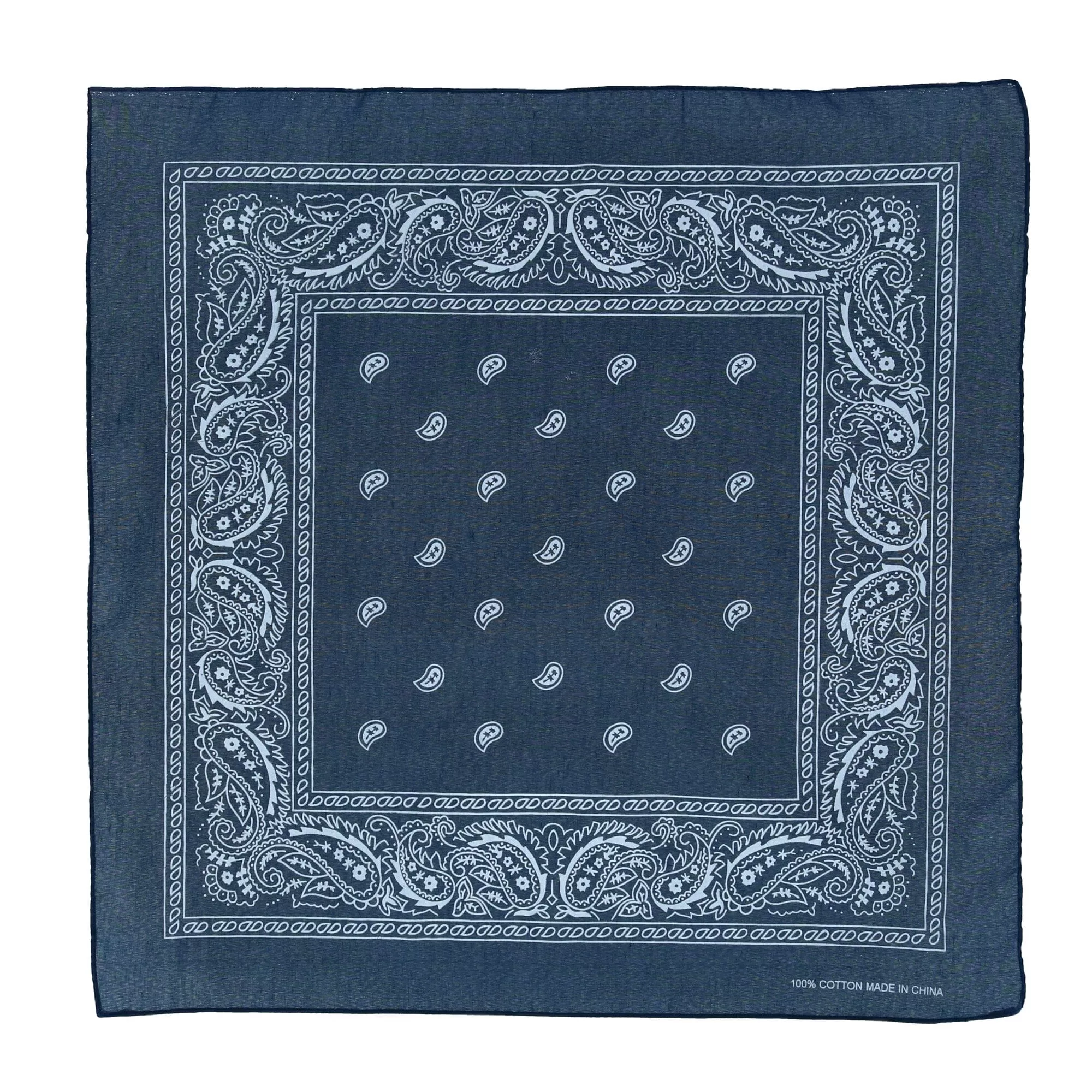 CTM® Cotton Paisley Print Bandana