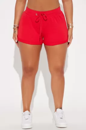 Days In Lounge Short - Red