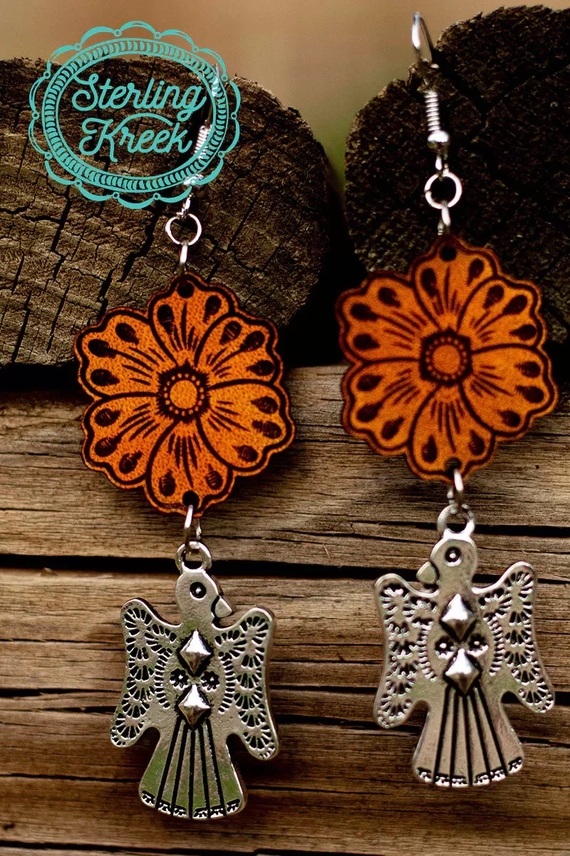 DESERT TOOLED EARRINGS