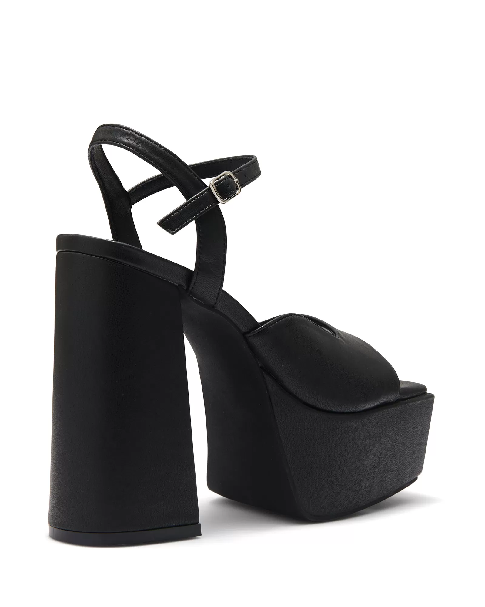 Dom Platform Heel Black