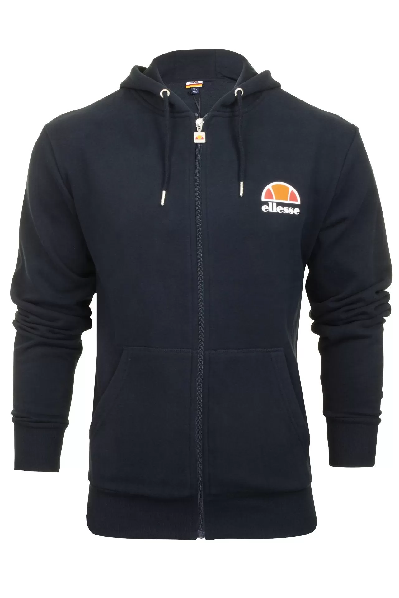 Ellesse Mens Zip Thru Hoodie Sweatshirt 'MILETTO'