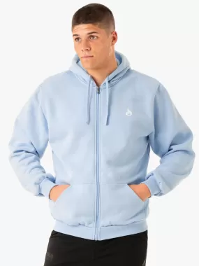 Essential Zip Up Jacket - Sky Blue