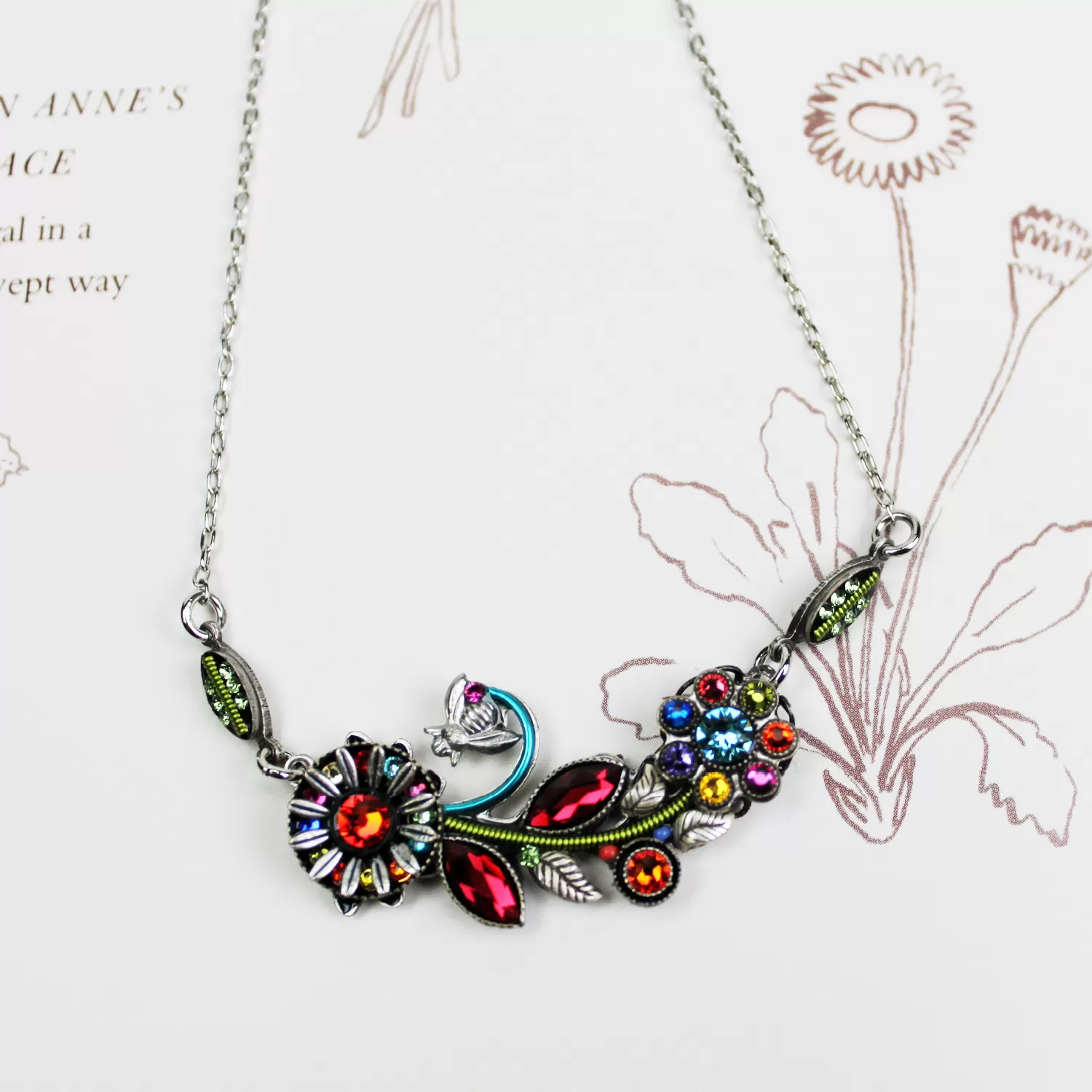 Firefly Botanical Necklace