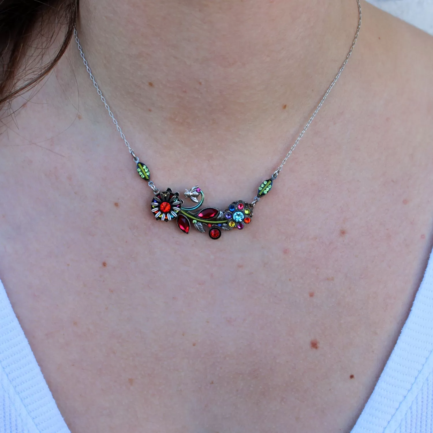 Firefly Botanical Necklace