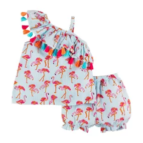 Flamingo Short Set