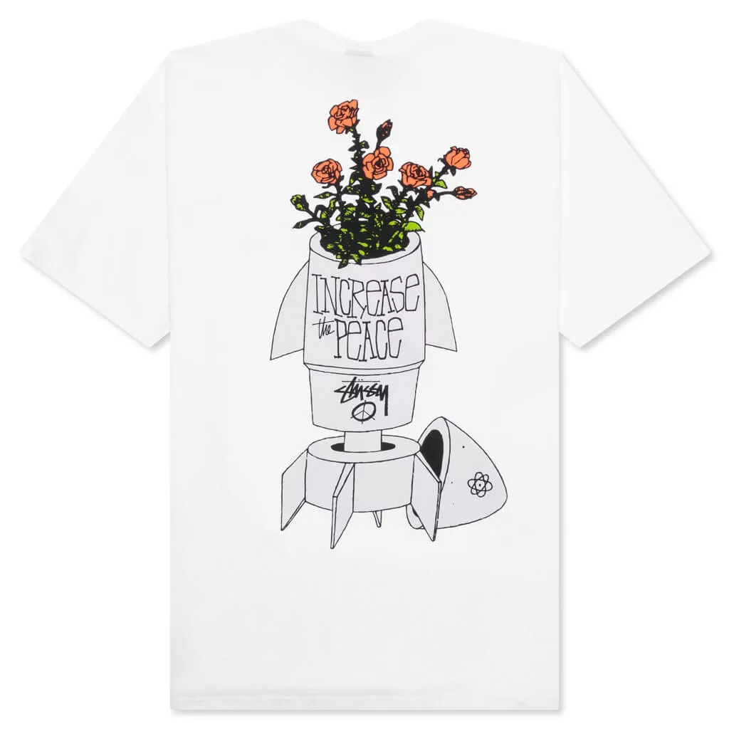 Flower Bomb Tee - White