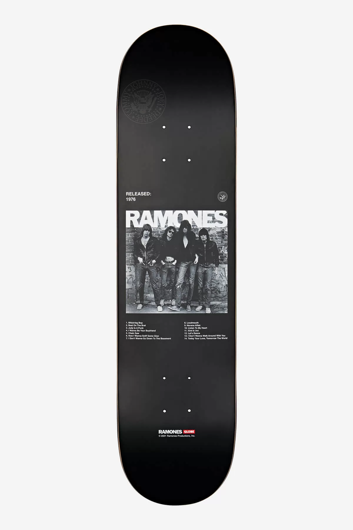 G2 Ramones - Ramones - 7.75 Skateboard Deck