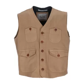 Gilet Capalbio Quattro Tasche Beige Scuro